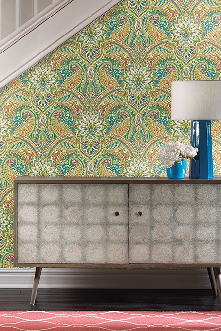 Обои Waverly Classics II WC7603 фото в интерьере